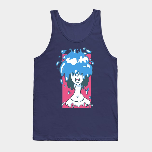 Pouring Tank Top by adazedrainbow